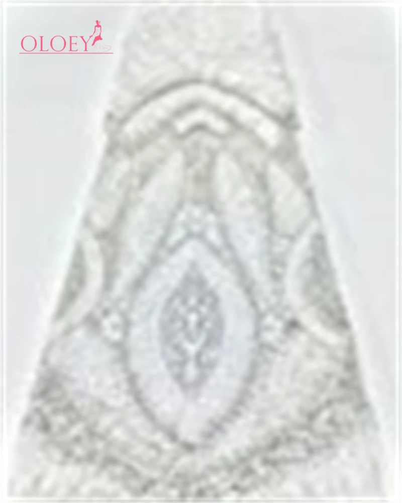 

Luxury African Lace Fabric 2025 High Quality Sequins Beads Lace Fabrics For Nigerian Wedding French Tulle Lace Fabric