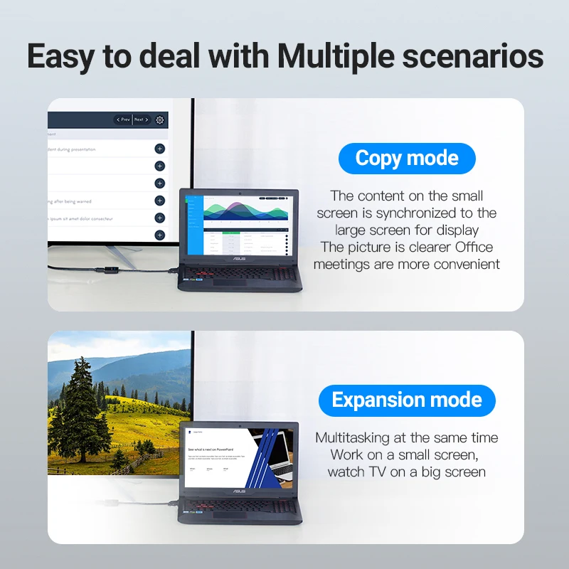 Vention VGA to HDMI Converter Cable Analog AV to Digital Converter Adapter with Audio 1080P for PC Laptop to HDTV Projector hot