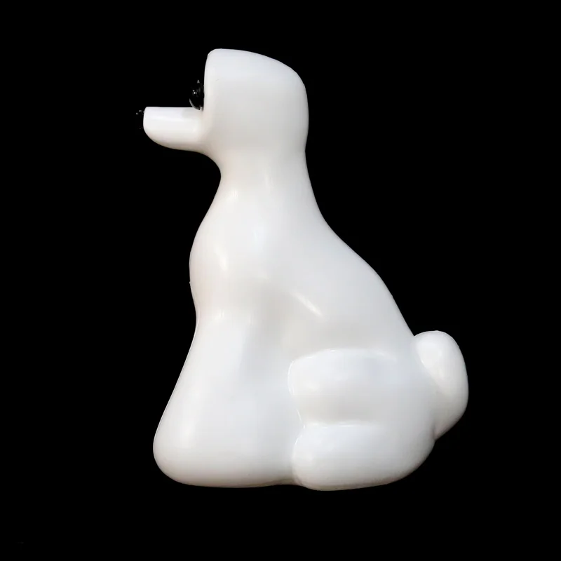 Crane Brand Pet Simulation Hair Grooming Fake Dog Head Model Practice Dog Standard Teddy Head Skeleton Model Dog Head Fake Hair