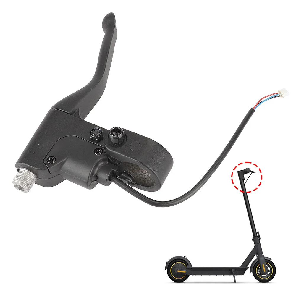 

Replacement Aluminum Alloy Left Brake Lever for Ninebot MAX G30 Electric Scooter Enhanced Performance and Durability