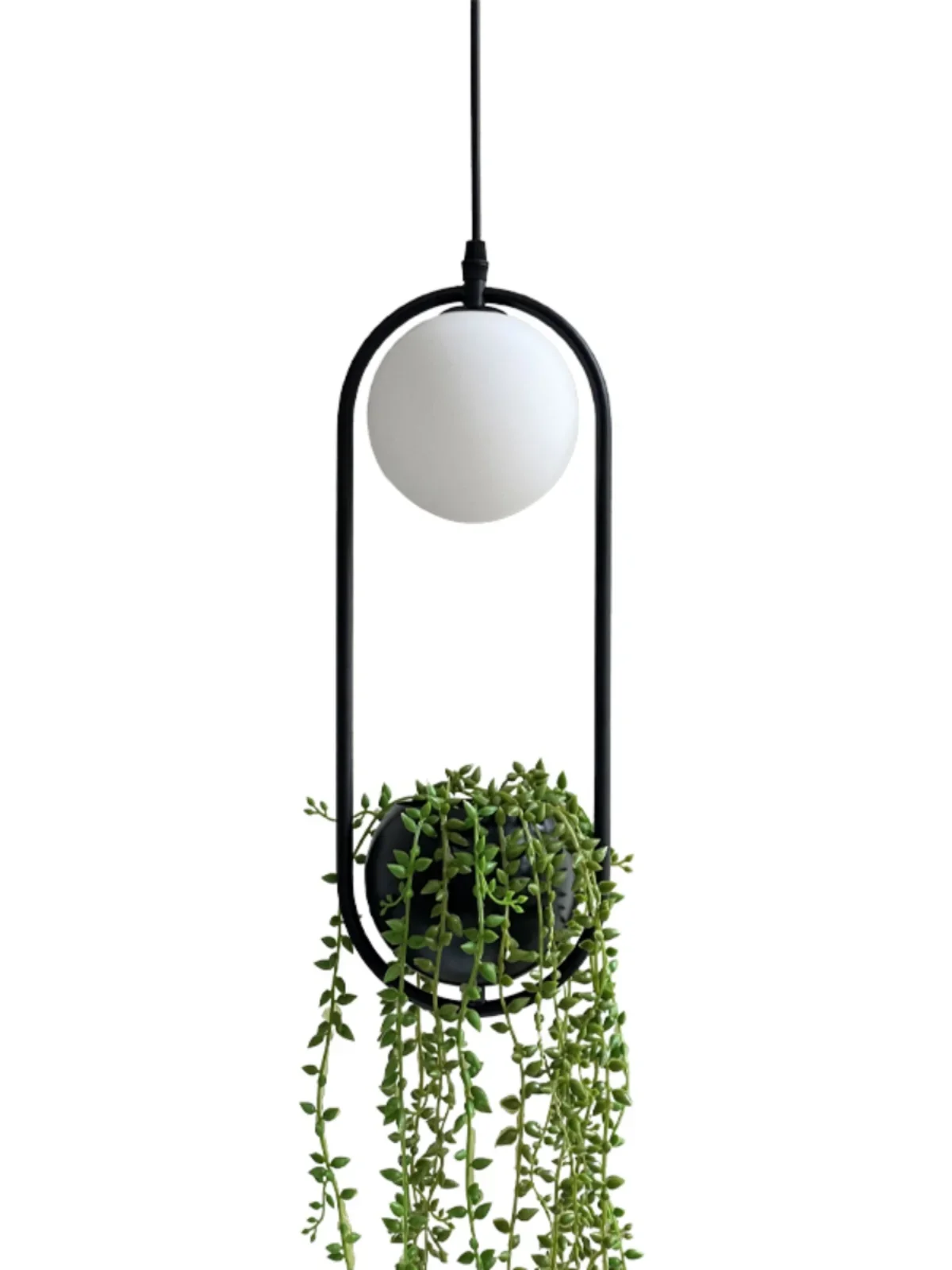 Imagem -04 - Nordic Led Hanging Lamp para Home Decor Plant Pendant Lights Flower Pot Living Room Dining Room Restaurante Luminárias Diy