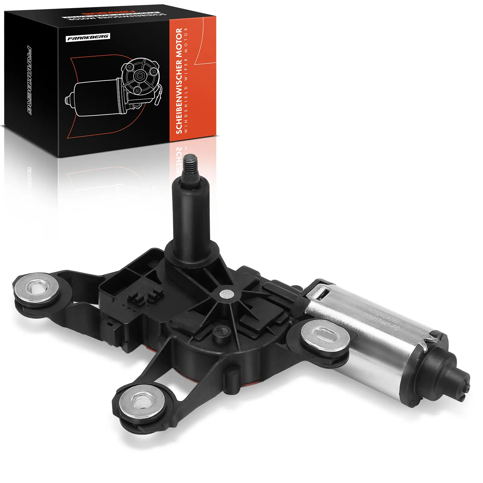 Frankberg 1x ruitenwisser Motor Schijfwissermotor Achter voor Ford Fiesta V JD JH Fusion JU 1.4L 2S61A17K441AC 1422314 2S61A17K441AB