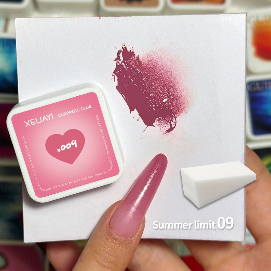 XEIJAYI 1 pz Pat pittura Gel smalto per unghie con 1 colore spugna gradiente Semi permanente Soak Off UV LED Nail Art Gel vernici per N