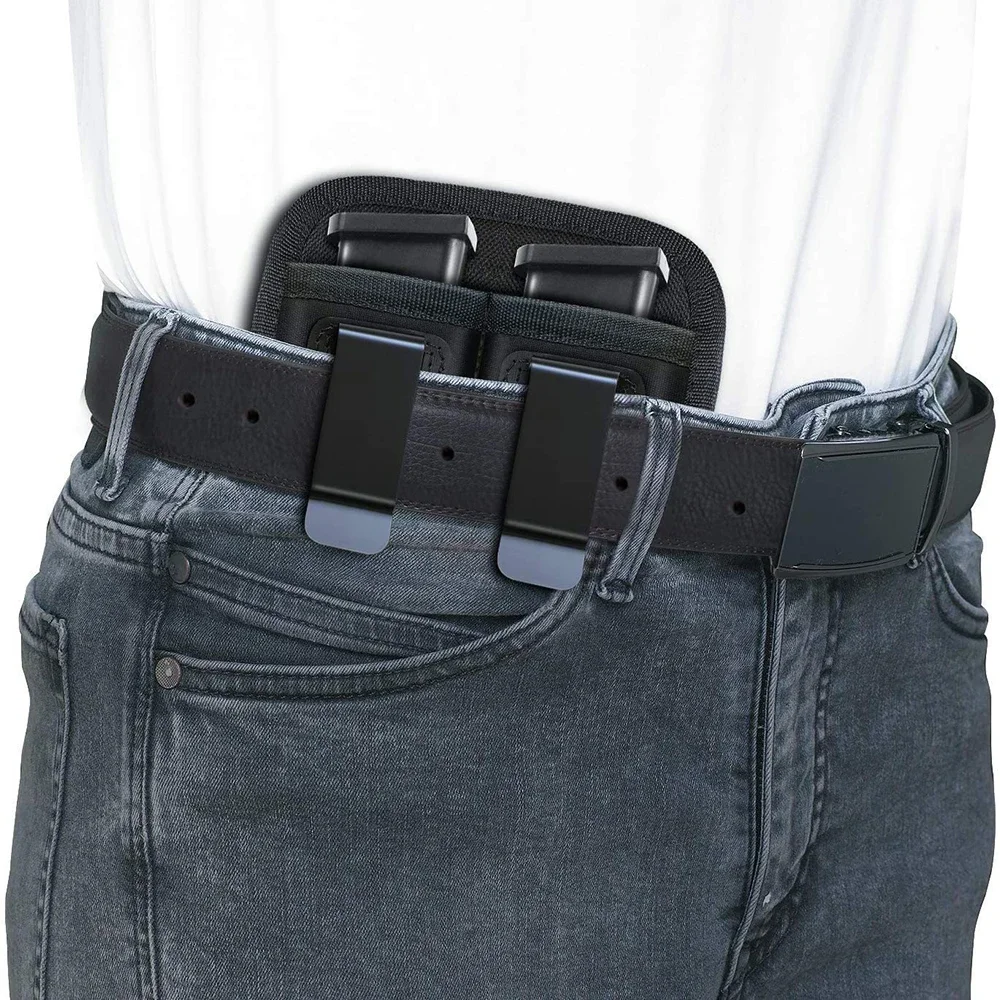 حافظة مجلة نايلون تكتيكية ، مسدس 9 ، حمل مخفي ، حافظة ماج مع مشبك ، غلوك 19 ، 21 ، بيريتا 92 ، حقيبة مسدس ماج #3