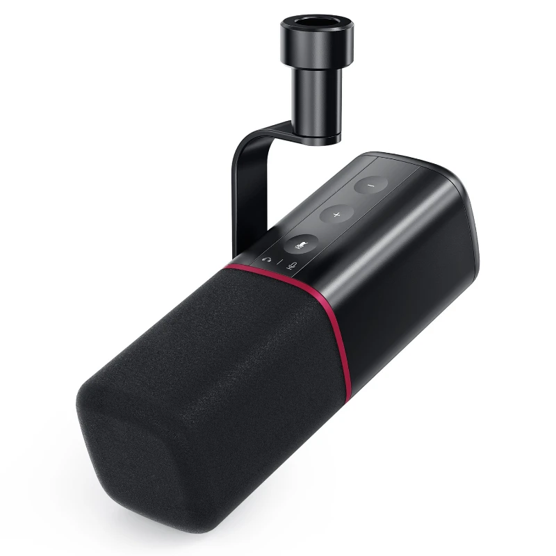 

Microphone Professional Broadcasting Full Metal Live Recording Audiobook, New Podcast Microphone