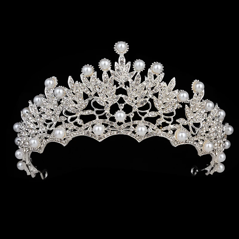 

Tiaras and Crown HADIYANA Gorgeous Trendy Wedding Headband Party Hair Jewelry Brithday Hair Accessories BCY8957 Corona Princess