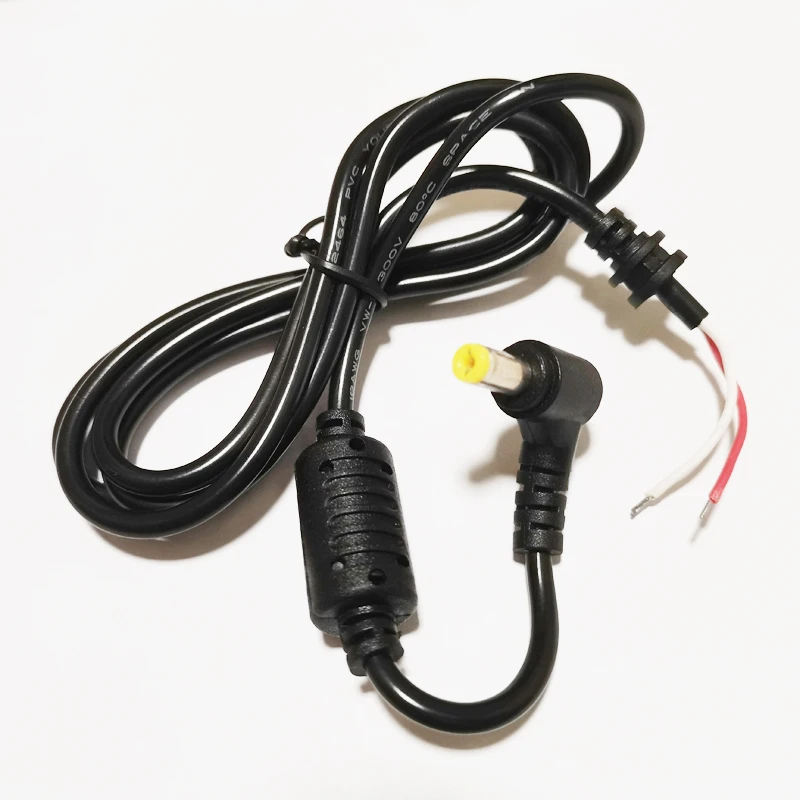 NCHTEK DC Plug 5.5x1.7mm right angle cord Connector Laptop Cable For Acer BenQ / 1PCS