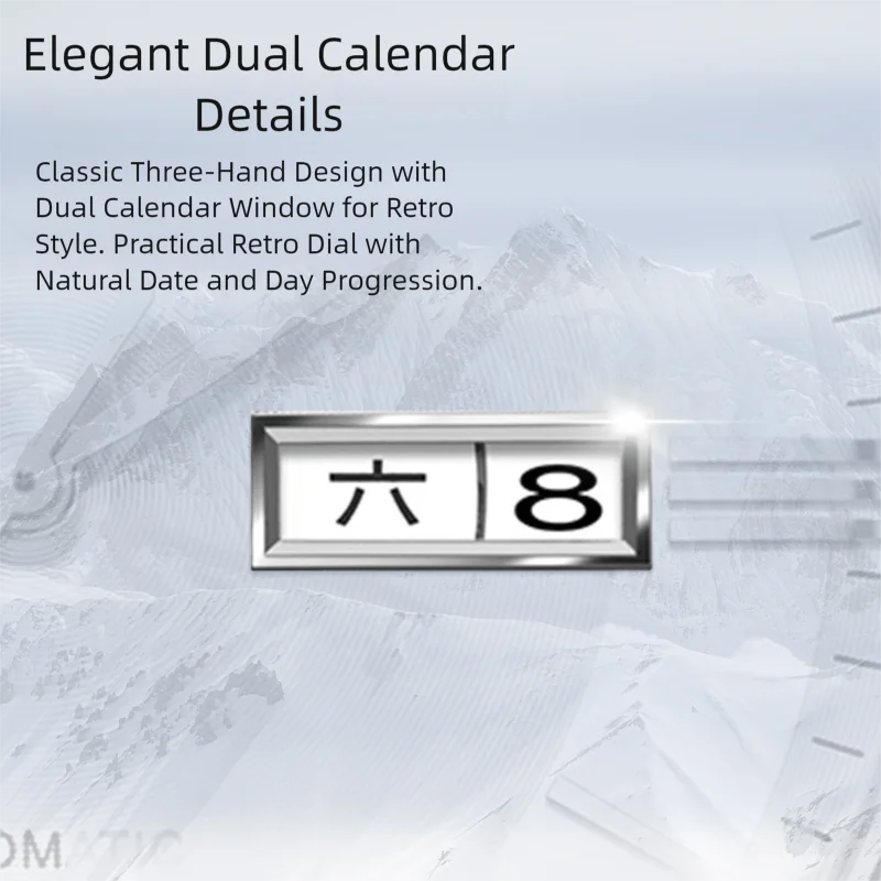 شنغهاي ساعة رجالية أوتوماتيكية ميكانيكية ساعة اليد الكلاسيكية الهاتفي العلامة التجارية الفاخرة الأعمال مقاوم للماء ساعة اليد عادية 3023