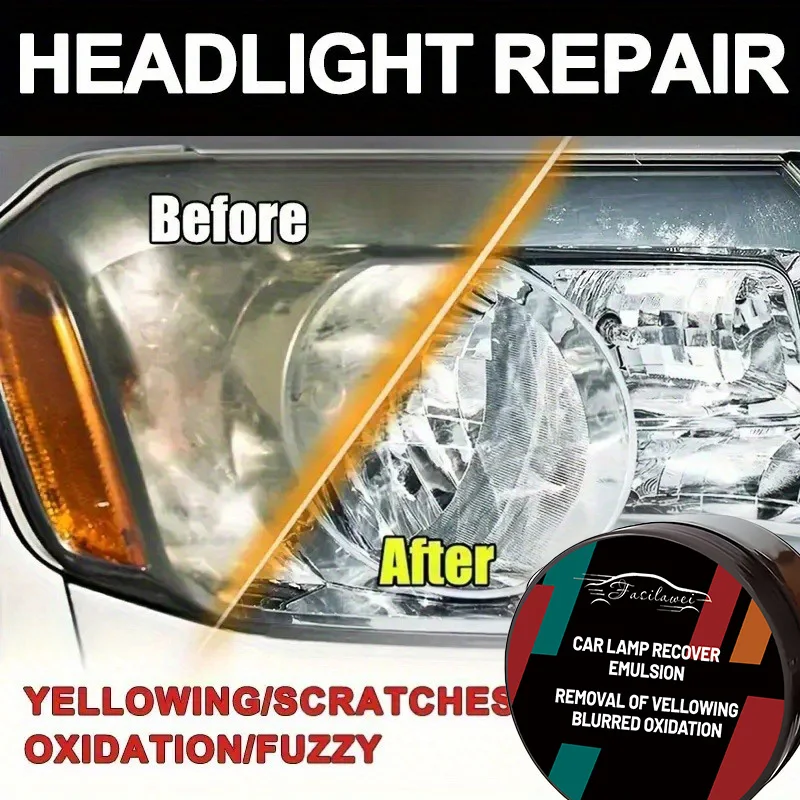 

Паста для фиксации автомобильных фар, остановка окисления, молдинга, царапин и полировки пластика ПВХ, идеально подходит для обслуживания автомобиля.