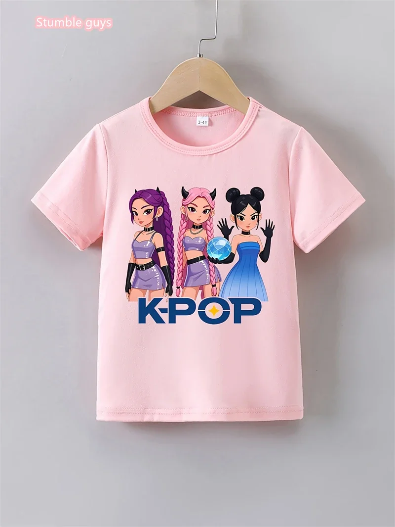 Boys Casual Gamer T Shirt Cool Video Game Pattern Print Short Sleeve Lightweight Breathable Summer Kids Tops