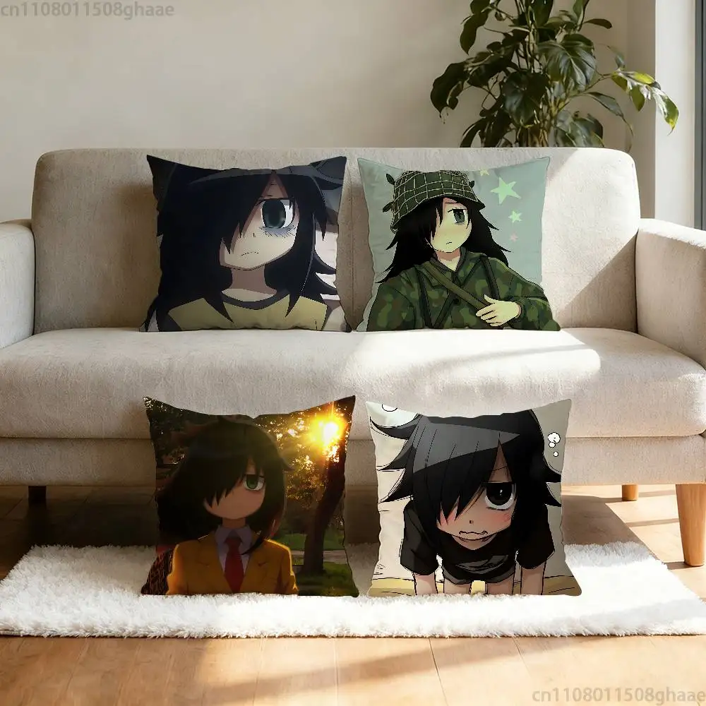 

C-Character Tomoko Kuroki pillowcase casual style decoration, suitable for home decoration (excluding pillow core)