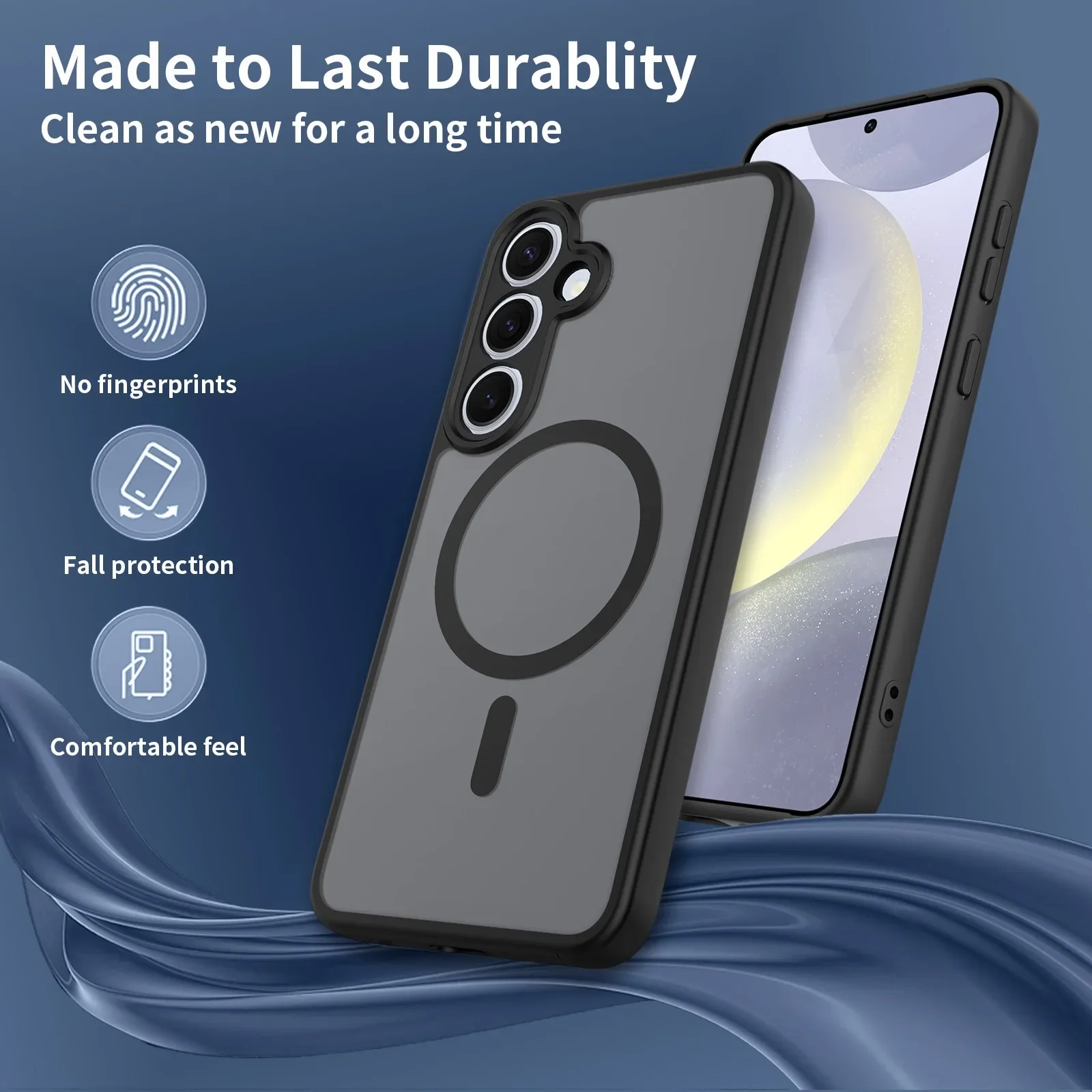 Magsafe Magnetic Case for Samsung Galaxy A16 A36 A26 A55 A56 A35 5G Case MatteTranslucent Wireless Charge Phone Back Cover