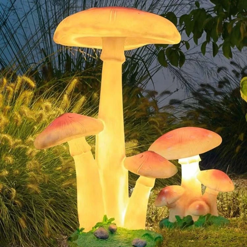 

Outdoor Mushroom Light Solar Lawn Light Waterproof Plant Garden Arrangement Garden Outdoor Garden Landscape