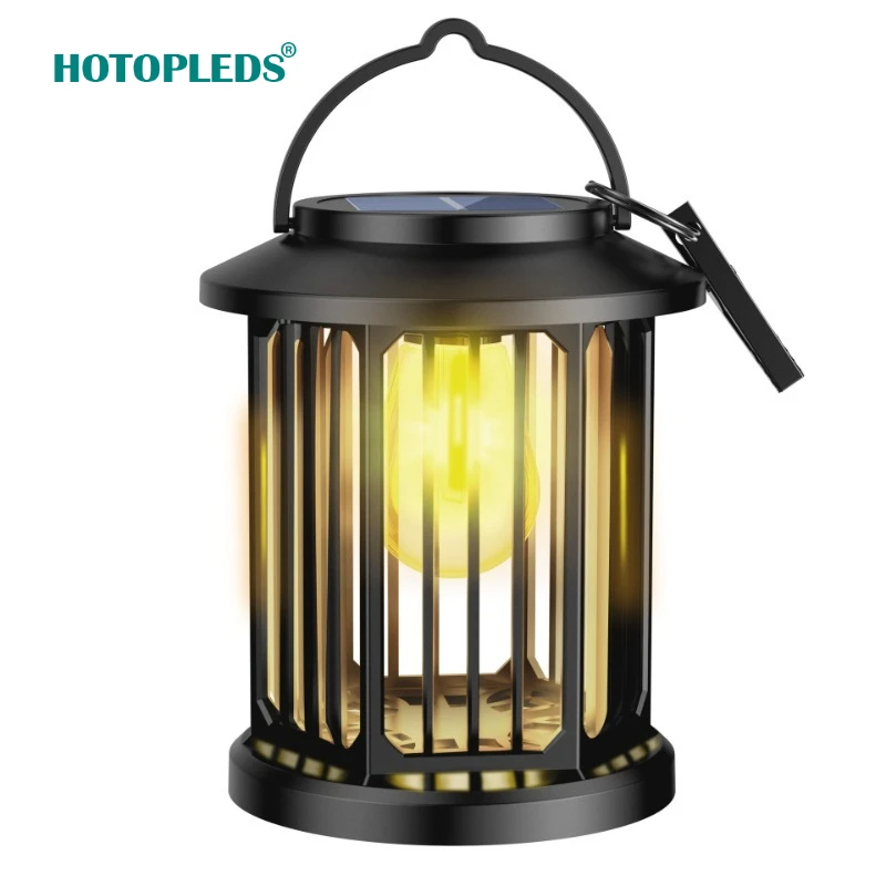 Nowa Solarna Lampa Ogrodowa LED Lampa Wolframowa Oświetlenie Krajobrazu Lampa Uliczna Atmosfera Ogrodu Oświetlenie Trawniku Żyrandol