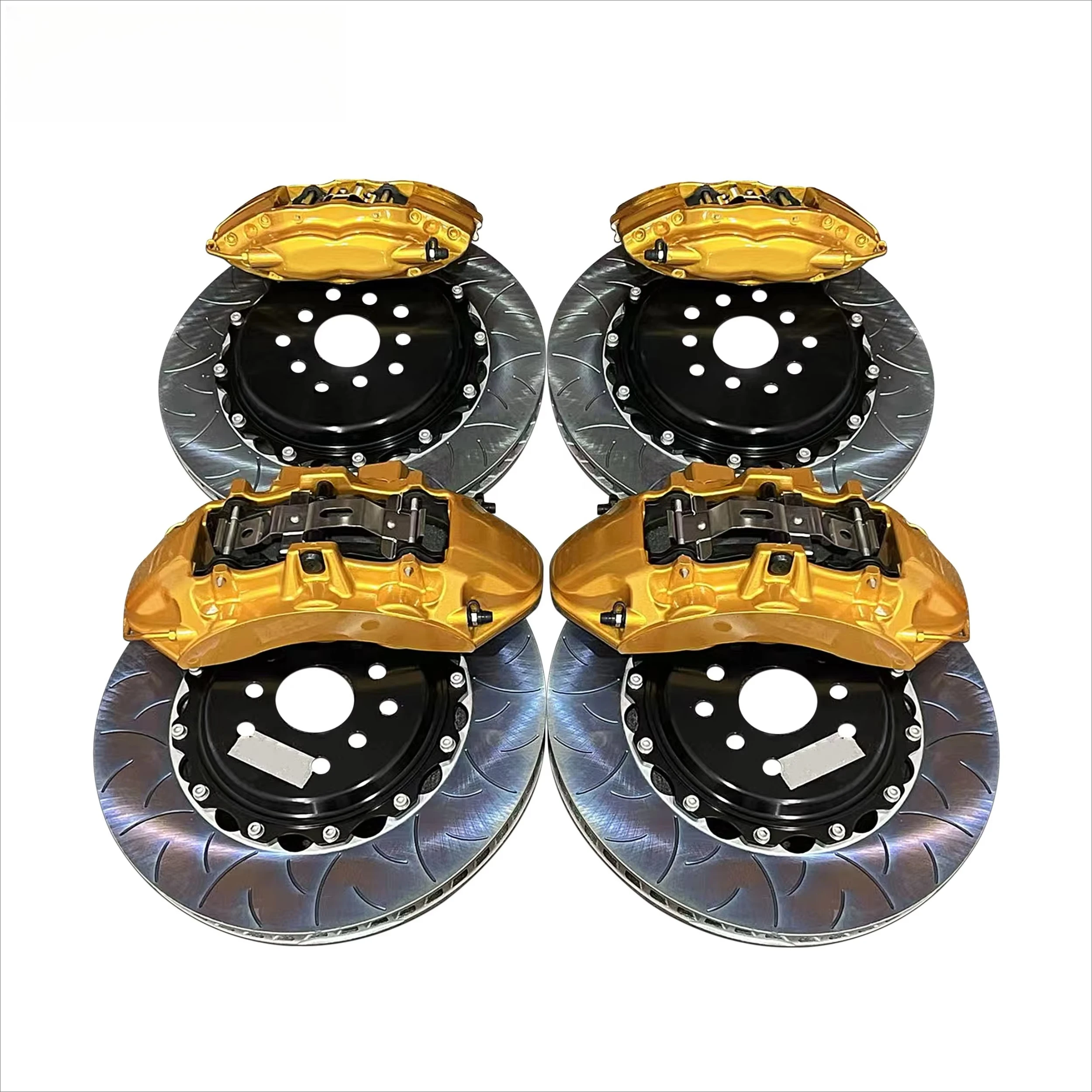 Car System Calipers Pads Perforated Brakes Discs Kits for Y61 3.5 G37 Q50 F22
