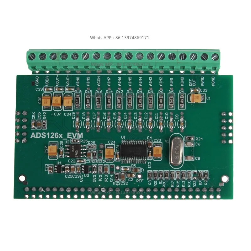 ADS1262 32 Bit ADC Module Analog To Digital Converter Without Shielding Case- Enterprise Version