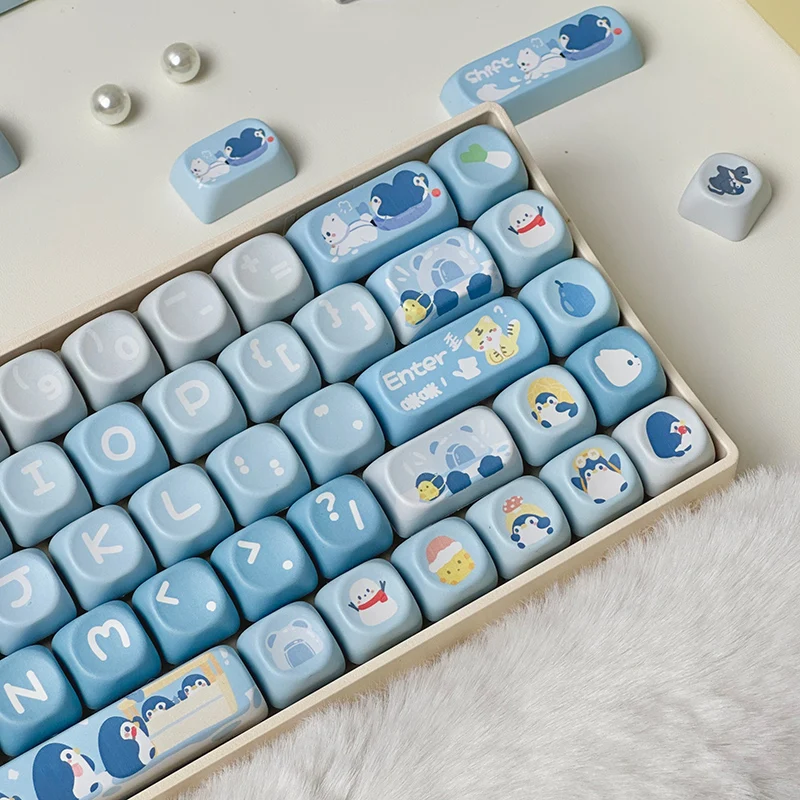 لوحة المفاتيح الميكانيكية moa التسامي keycap المحور المغناطيسي تخصيص لوحة المفاتيح العالمية مجموعة كاملة صغيرة