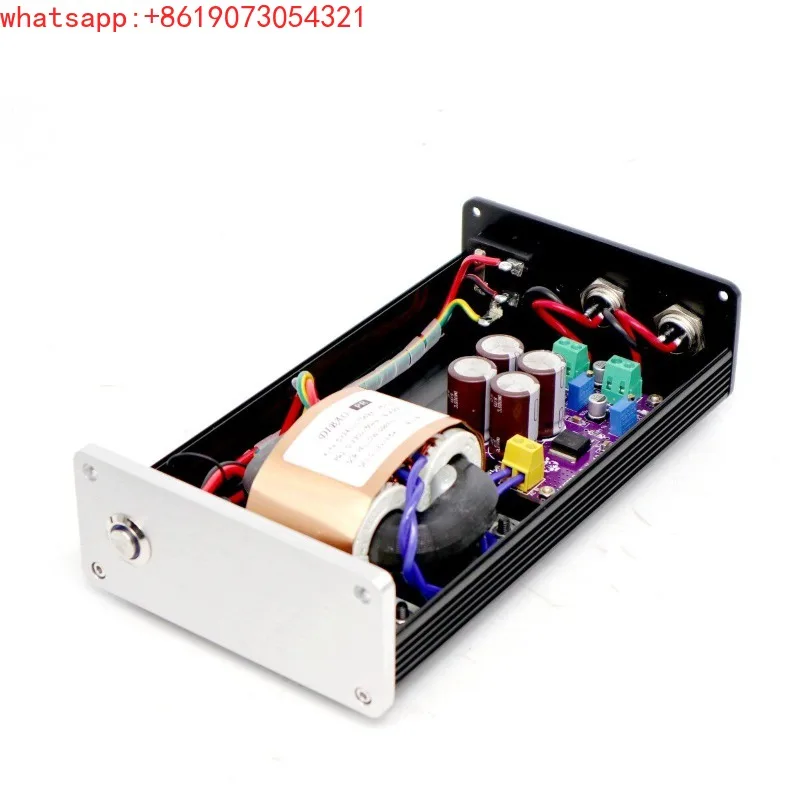 30W Ultra Low Noise LT1963A Double Group Voltage Output Regulator Linear Power Supply DC5V + DC12V