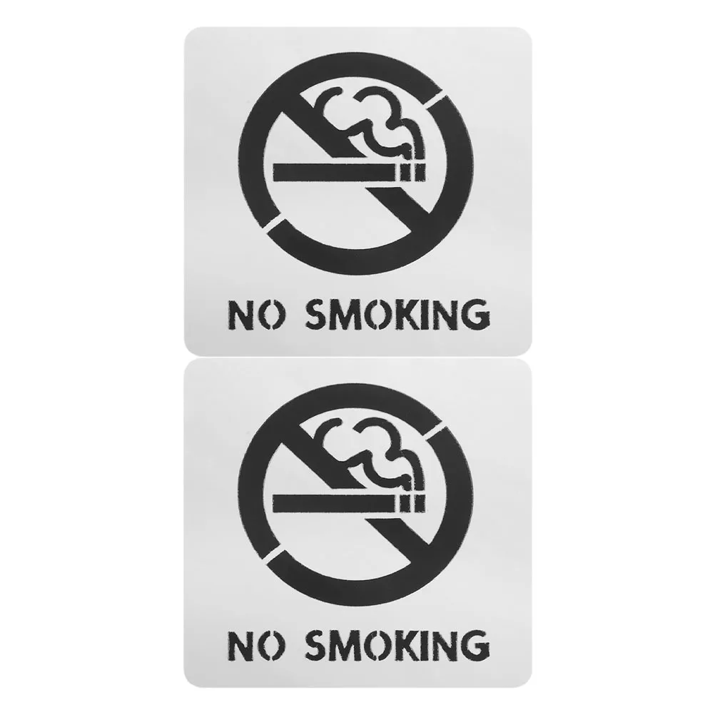 Calcomanía autoadhesiva impermeable resistente al desgaste para oficina, baño, pasillo, 2 uds.