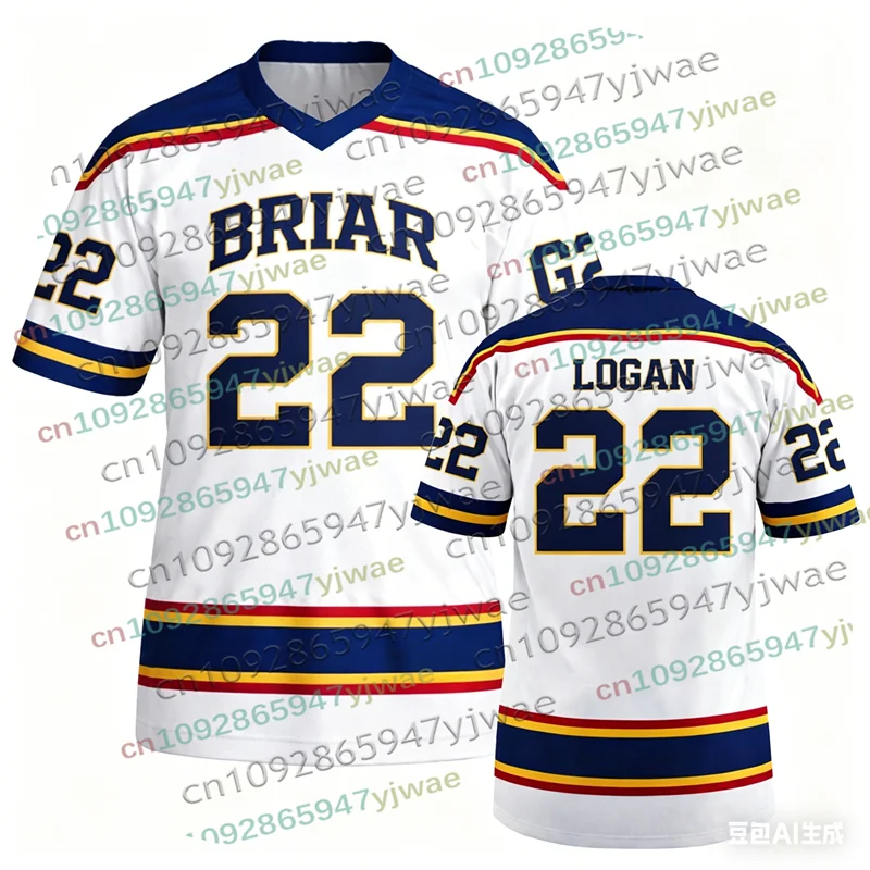 2026 Off Campus Briar University Jersey Graham 44 22 Di Laurentis 66 Tucker46 T-Shirts Women Men's Hockey Jersey Tees Clothing
