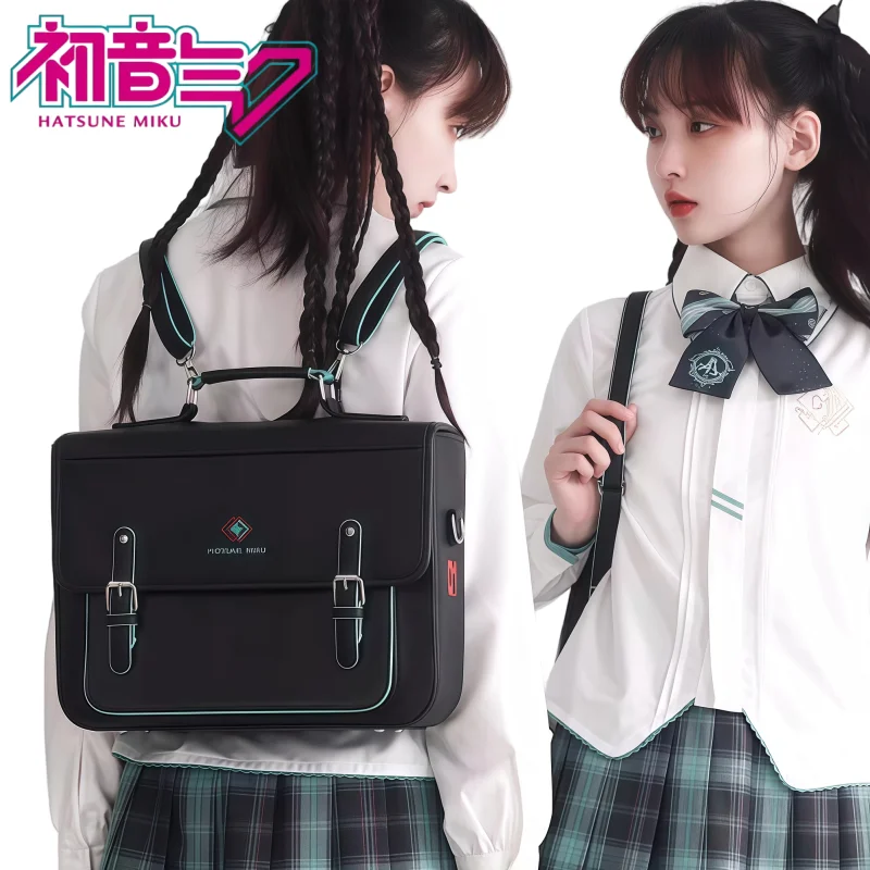 

Подлинная униформа Hatsune Miku Joint Venture JK, сумка на два плеча, большая вместительная сумка Itabag, товары в стиле аниме, праздничные подарки