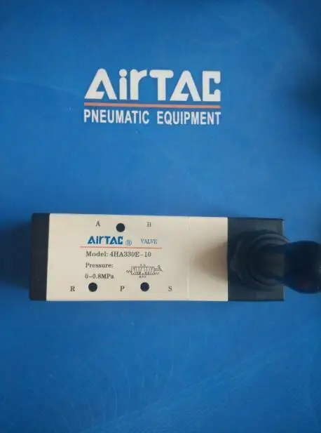 1PCS New AirTAC 4HA330E10 4HA330E-10  Hand Lever Valve