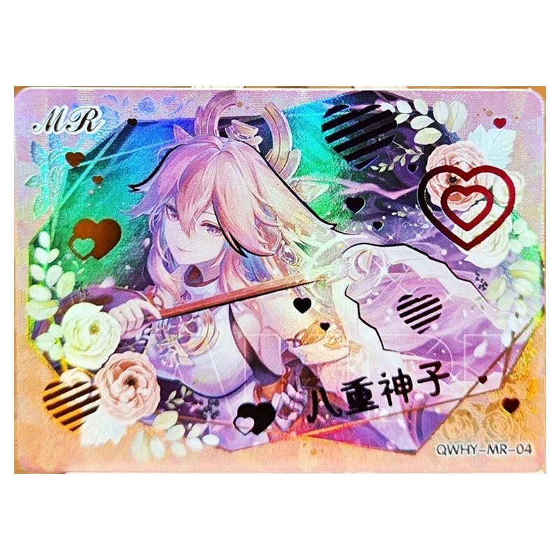 Anime Goddess Story Rare XR EX SP SZP CP SPR lamina di rifrazione Elysia Ningguang giocattoli per ragazzo carta da collezione regalo di compleanno