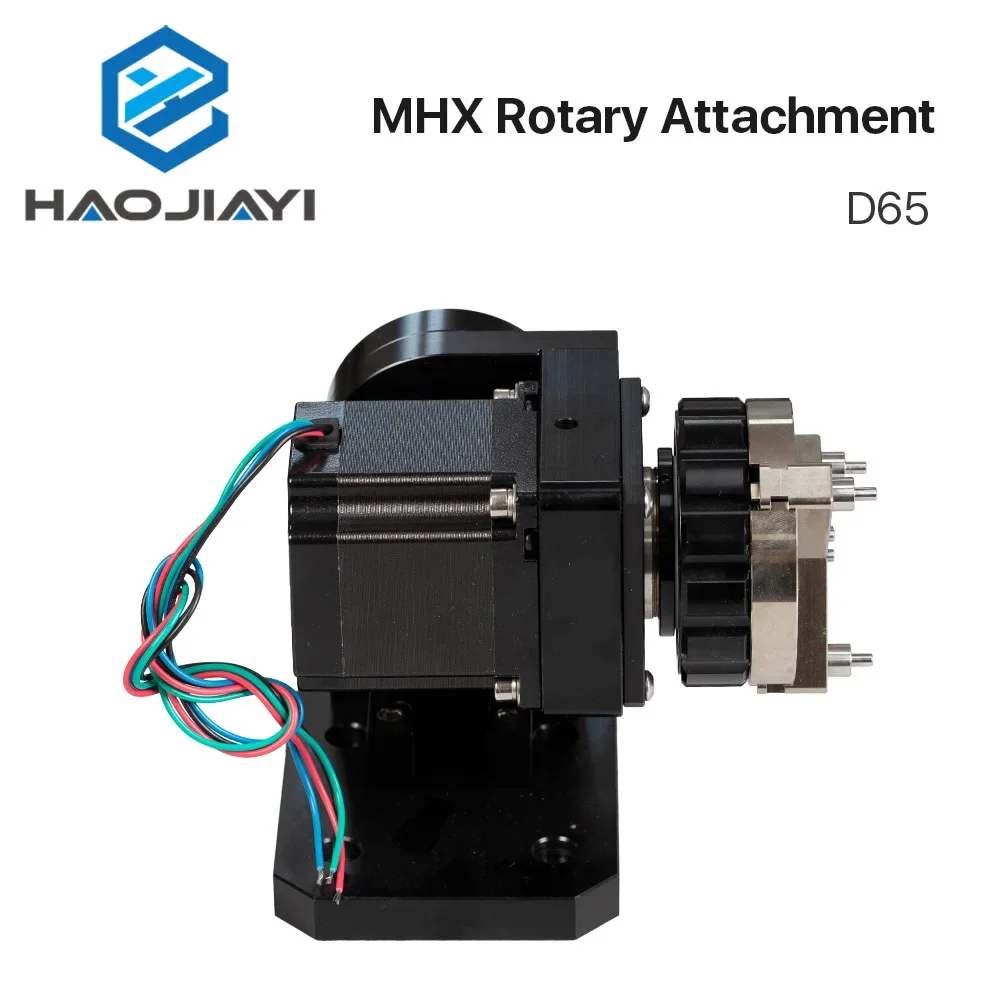 Rotary Engraving Attachment with Chucks Max Dia. 65mm 125mm for Laser Marking Machine