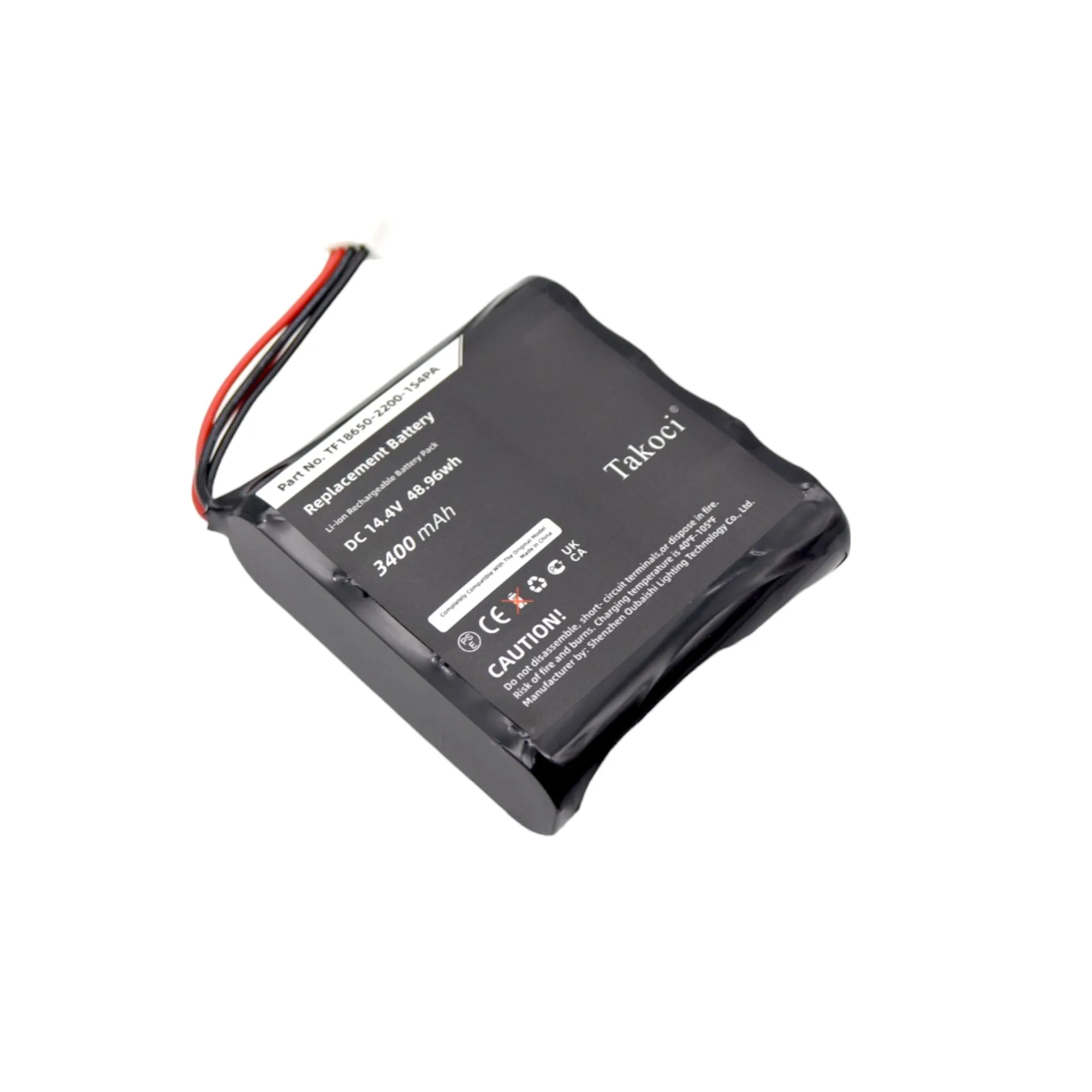 

Speaker Replacement Battery 3400mAh for Marshall,Kilburn,TF18650-2200-1S4PA,