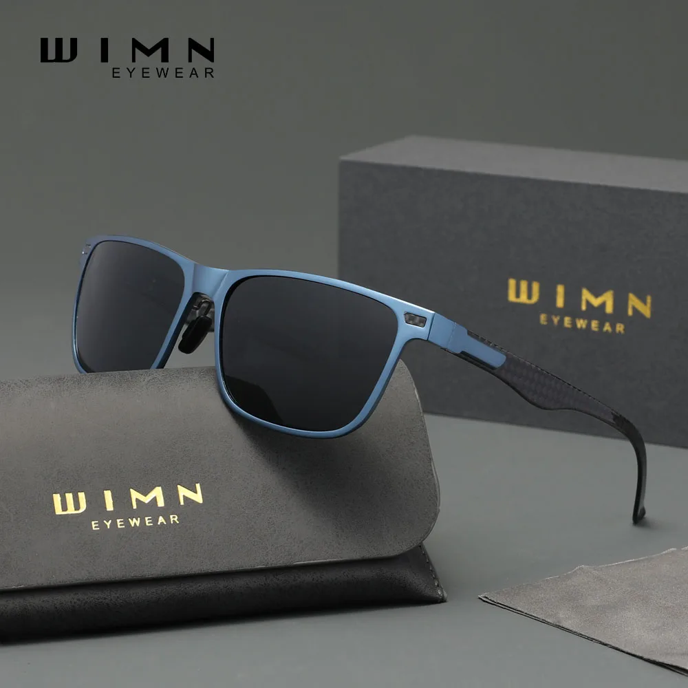 

WIMN 2025 Polarized Sunglasses for Men Aluminum Sun Glasses Driving Glasses Rectangle Shades For Men Oculos masculino Male