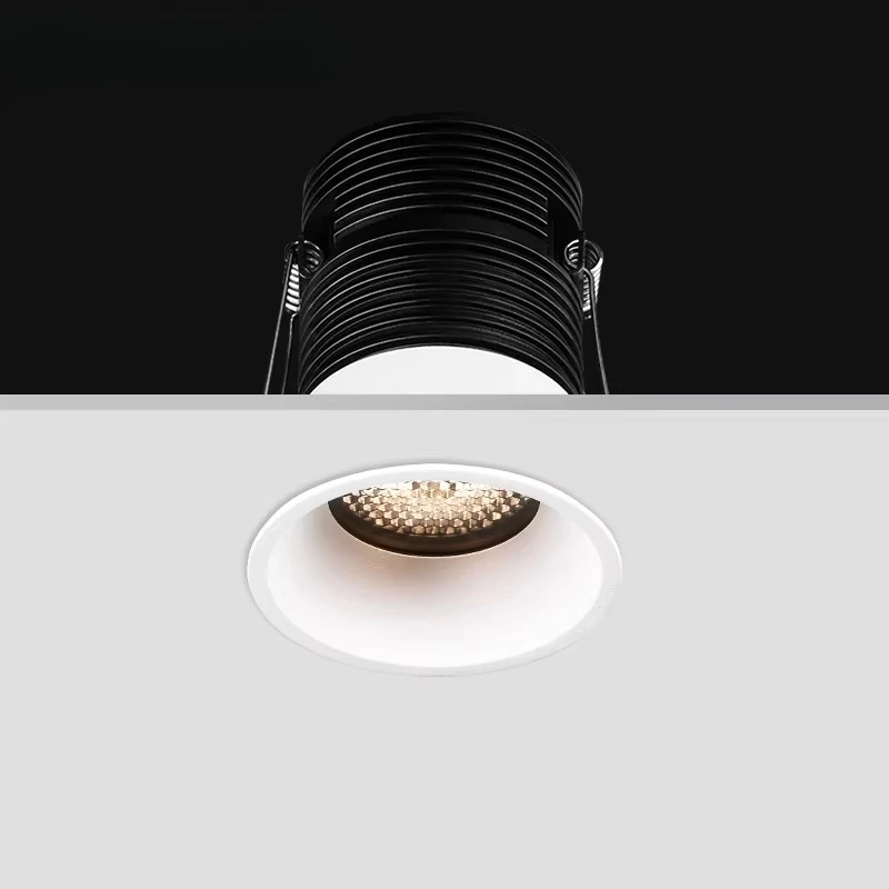 Bright Dimmable Downlight Embedded Deep Anti-Glare Light Emitting Diode Lighting Waterproof Ip65 Outdoor Downlight