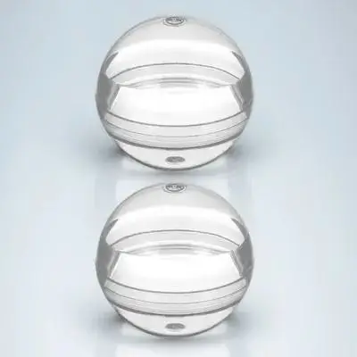 

100pcs Fillable Round Balls Clear Plastic Toy Shells for Kids Party Favors Easter Gifts Reusable One Inch