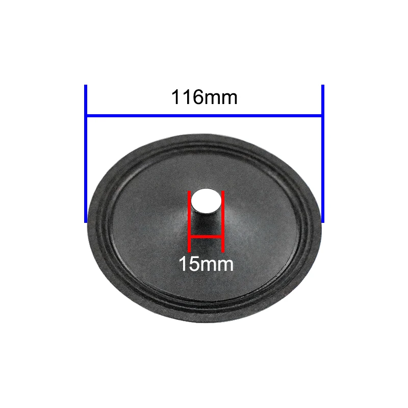 4.5 inch 116mm Full frequency Speaker cono di carta pura 14 core Speaker accessori 2 pz