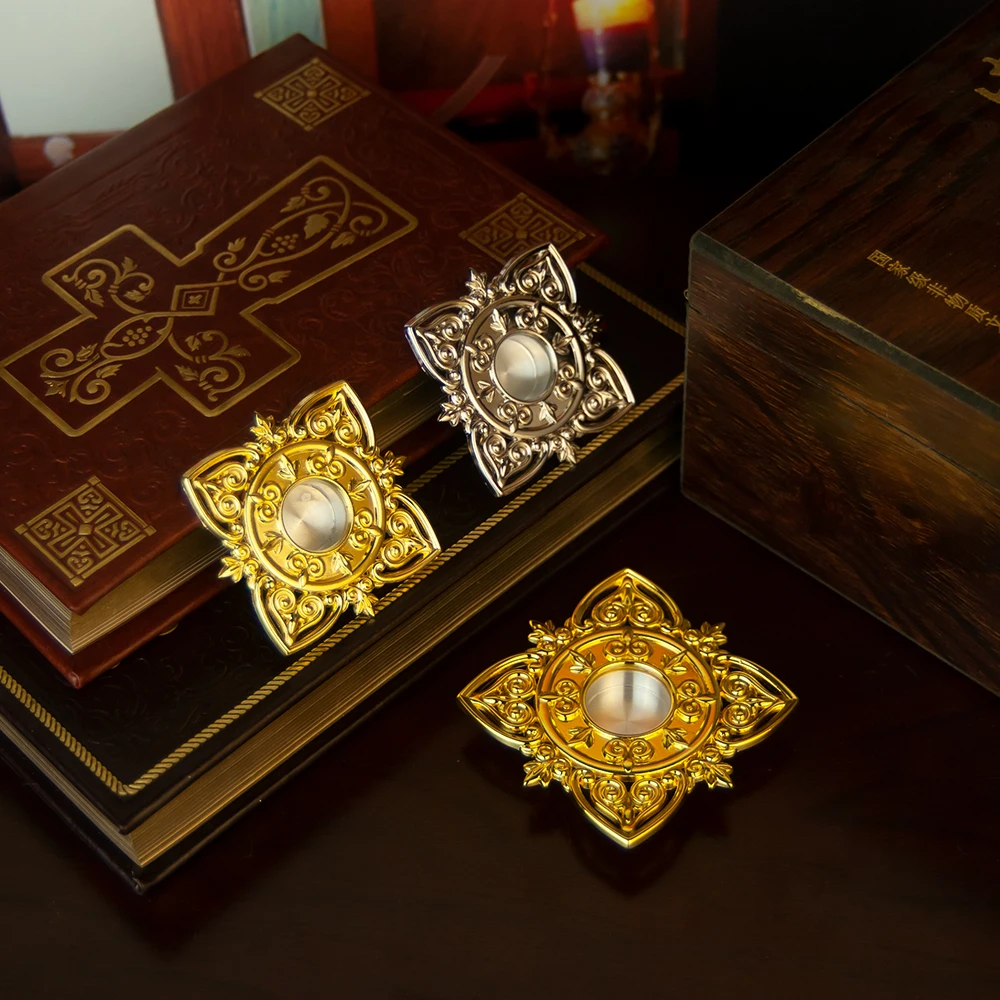 HTISOK Persönliche Orthodoxe Reliquienkiste Schutzgehäuse mit Gold, Religiöse Produkte, Legierungskreuz, Direktverkauf vom Hersteller – Detail 7