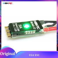 HAKRC 35A BLHeli_32 Dshot1200 2-5S Brushless ESC Built-in LED for RC FPV Racing Drone