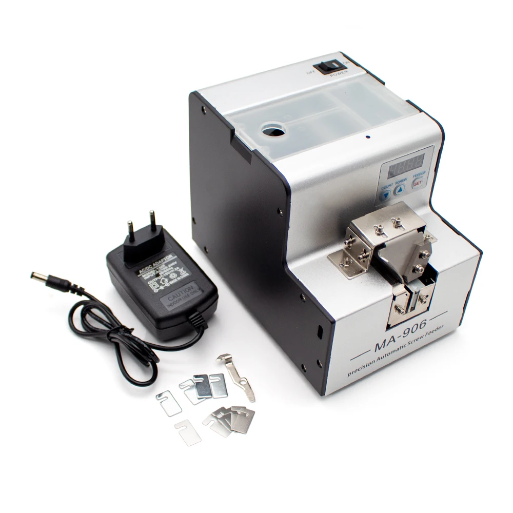 Digital Display Screw Counting Machine, Adjustable Track Screw Arrangement Feeder, MA-906