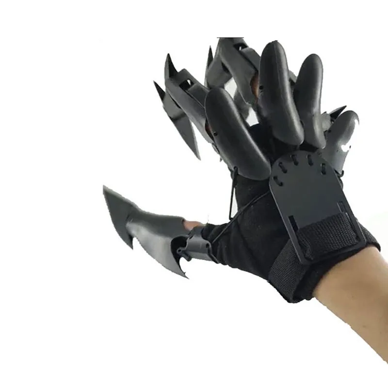 

Bla Dragon Claw Flexible Adjustable Gloves Toy loween Role-plang Horror Ghost Hand Prop Changeable Multifunctional