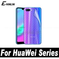 Carbon Fiber Back Cover Film For HuaWei Honor X9 X9b X8b X6a X8 X7 X7a X8a X9a X6s X6 9A 9X 10 8X 8S 7A 7C Lite Screen Protector