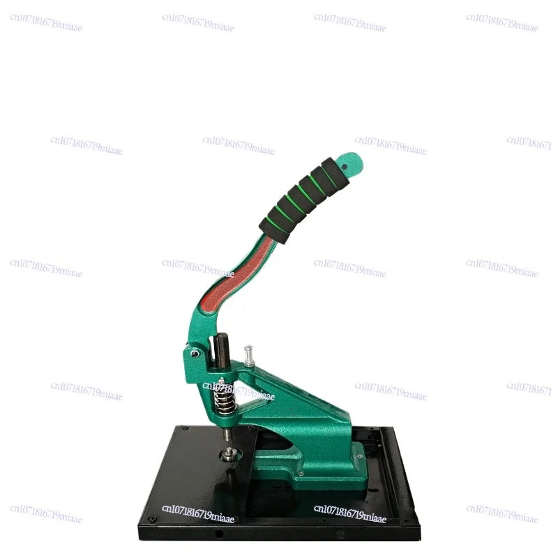 

KT board PVC board semi-automatic buckle machine high foot buttonhole height