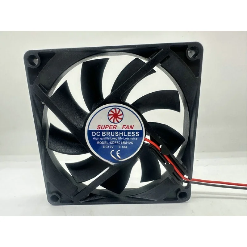 

Вентилятор охлаждения Z для 1 шт. SDF8015M12S DC12V 0.18A 8CM 80*15 мм, бесшумный