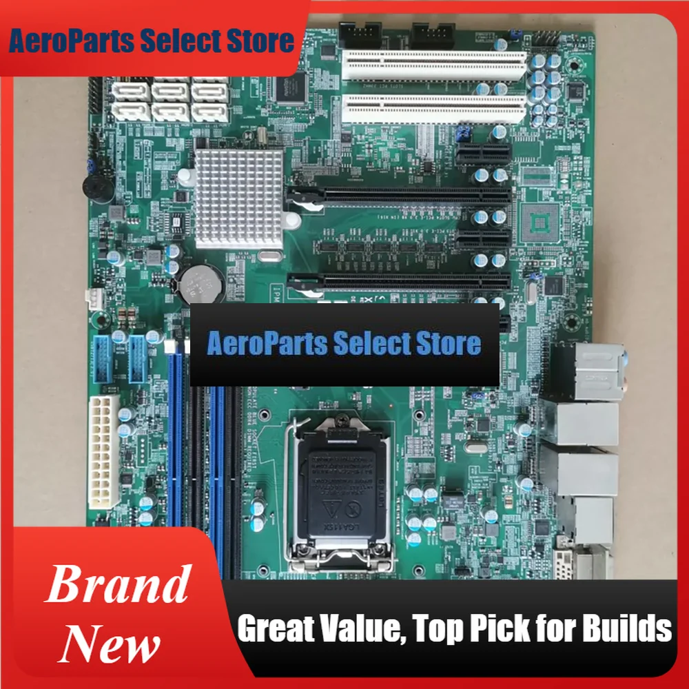 AeroPartsX11SAE Server Workstation Motherboard LGA1151 Supports E3 1225V6 Processor