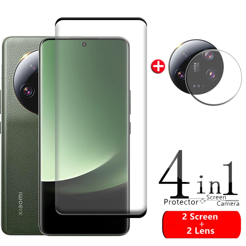 For Xiaomi Mi 13 Ultra Glass Xiaomi 13 Ultra Tempered Glass Full Cover Curved Protective Screen Protetor Mi 13 Ultra Pro Glass