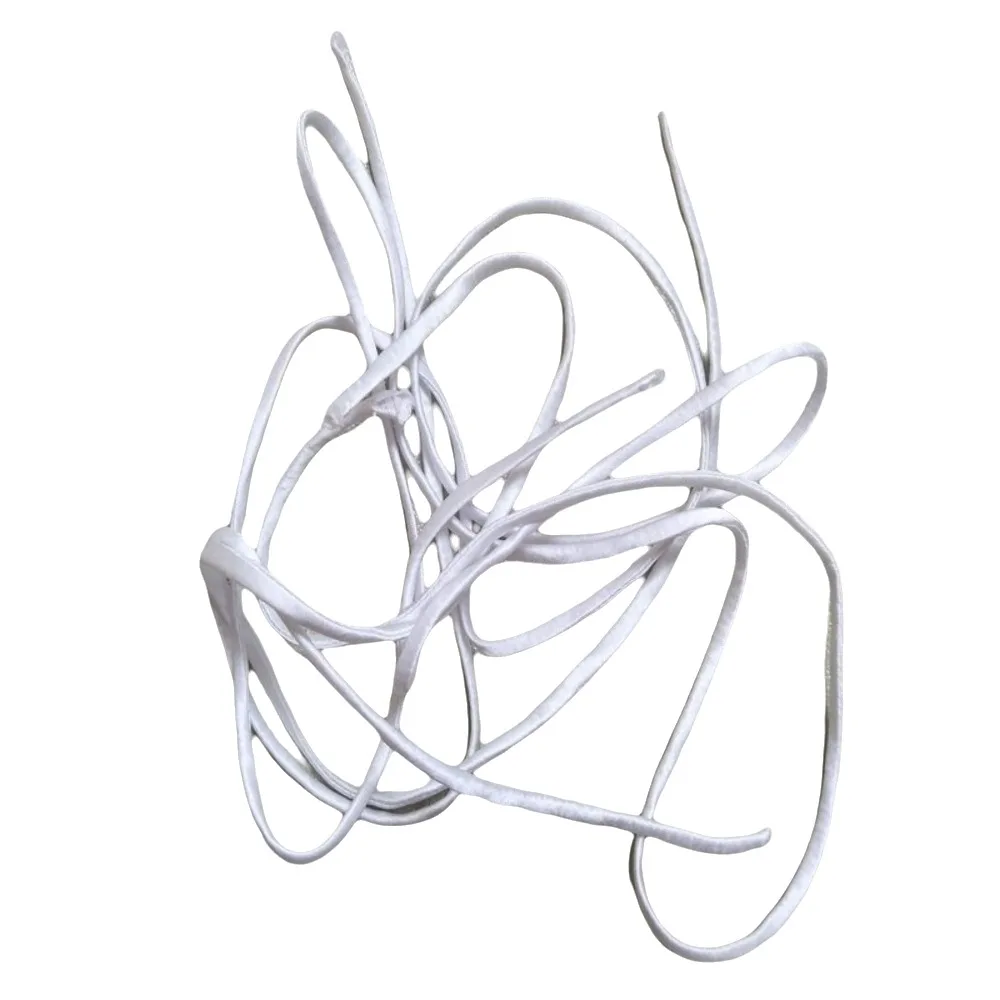 New 2M Wedding Dress Zipper Rope Ultra-Thin Adjustable Corset Back Kit Lace-Up Replacement Satin Ribbon Ties Bridal Banquet