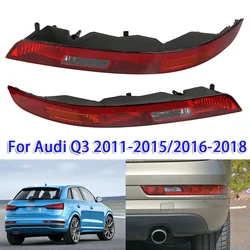 1/2pcs Car Rear Bumper Tail Light Reverse Lamp for Audi Q3 2011-2018 (with Bulbs)