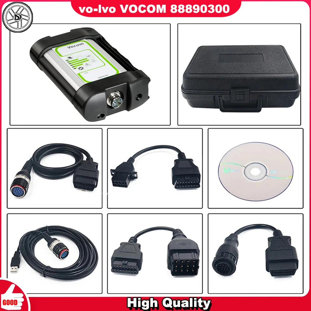 

For Vo-lvo Vocom 88890300 Interface Wifi USB Version Truck Diagnostic Scanner Tool For Renault/UD/Mack/Vo-lvo