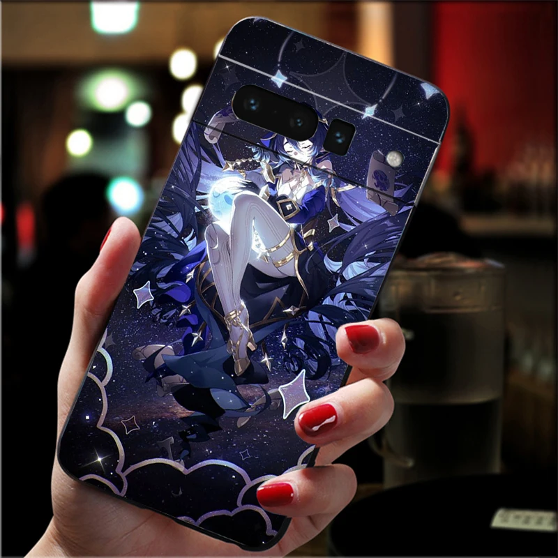 Genshin Impact Anime Phone Case For Google Pixel 9 Pro XL 8 7 6 Pro Pixel 8A 7A 6A 4A 3A 3XL Pixel 8 7 6 5 4