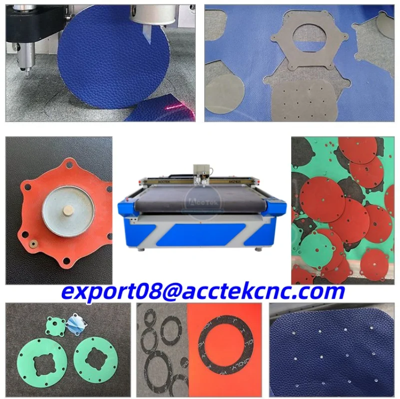 Cloth cutting machine AKZ1625 cnc oscillating knife cutting machine foam cutter oscillating multi tool saw blades