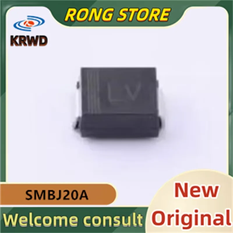 (50PCS/100PCS) LV SMBJ20A SMB/DO-214AA 신규 및 기존 칩 IC