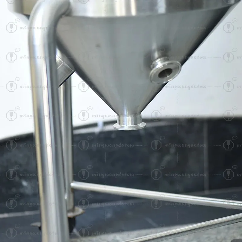 Fermentation barrel 304 Stainless Steel Sealed storage Fermentation Tank Conical Beer Brewing Whiskey Rum Barrel container