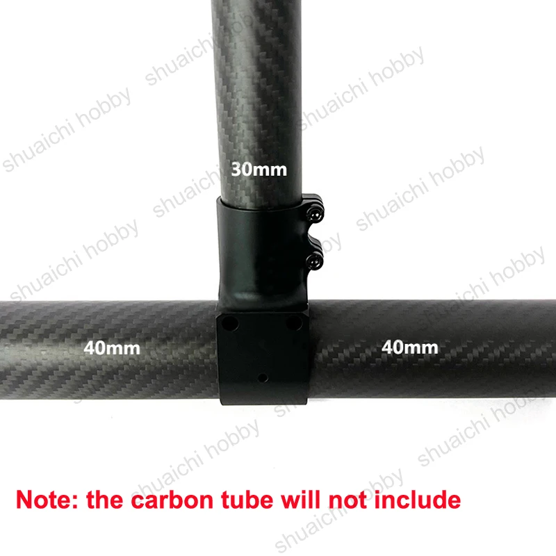 Trépied pour importateur RC 30mm à 40mm, 1 pièce, joint en T pour train d'atterrissage, connecteur à trois voies pour avion quadrirotor multi-rotor